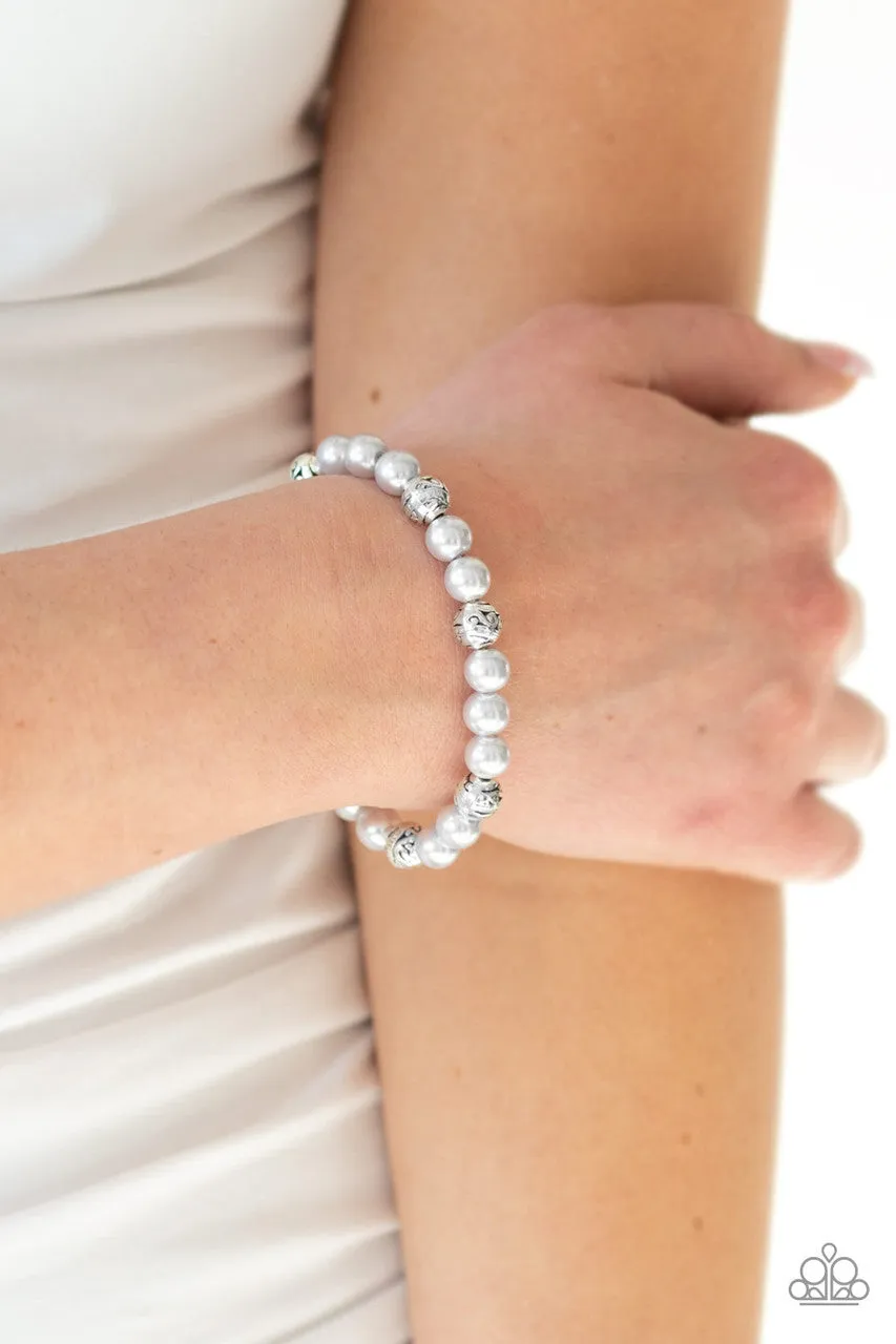 Poised for Perfection Silver Paparazzi Bracelet