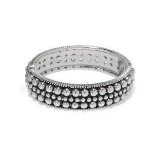 Pretty Tough Pierced Hinge Bangle - JF0257
