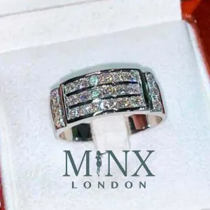 Promise Ring | Eternity Ring | Mens Ring | Womens Ring | Wedding Band | Iced Out Ring | Engagement Rings | Eternity Ring | Mens Diamond Ring