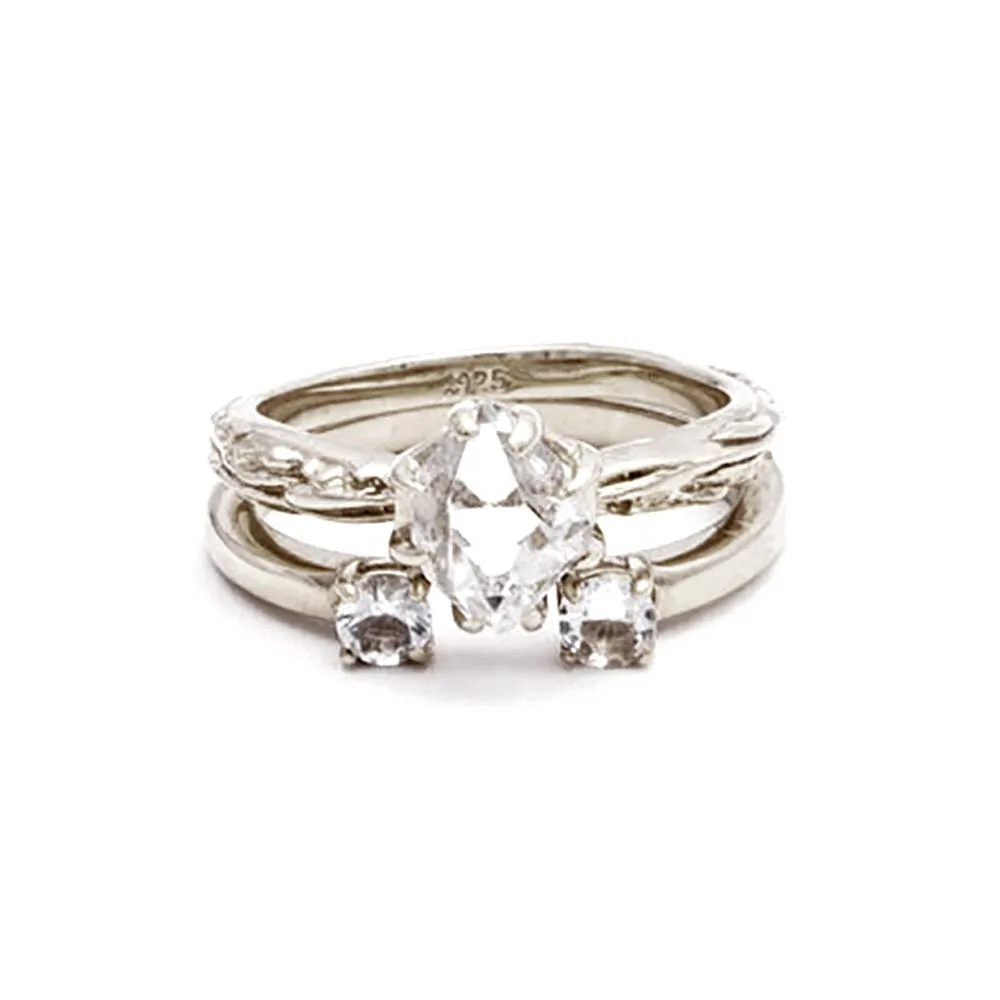 RAW SOLITAIRE UNION (No. 01) | 14K GOLD