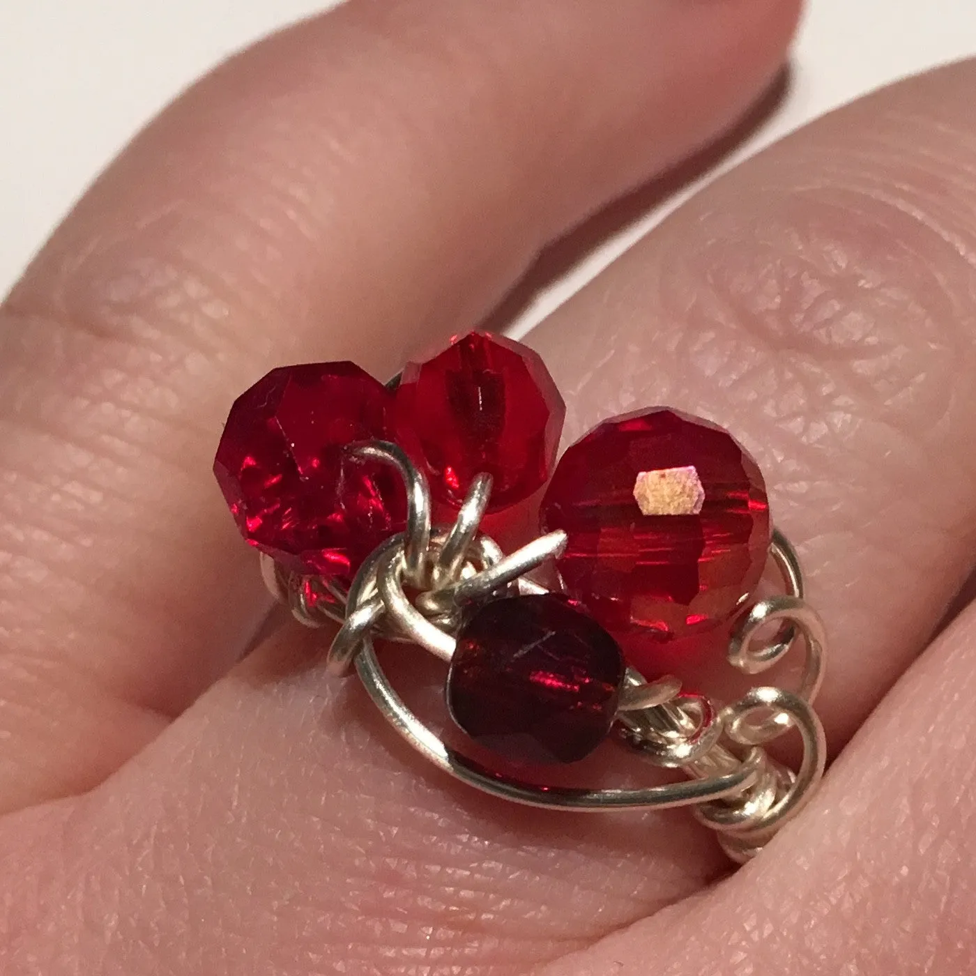Red Cocktail Ring