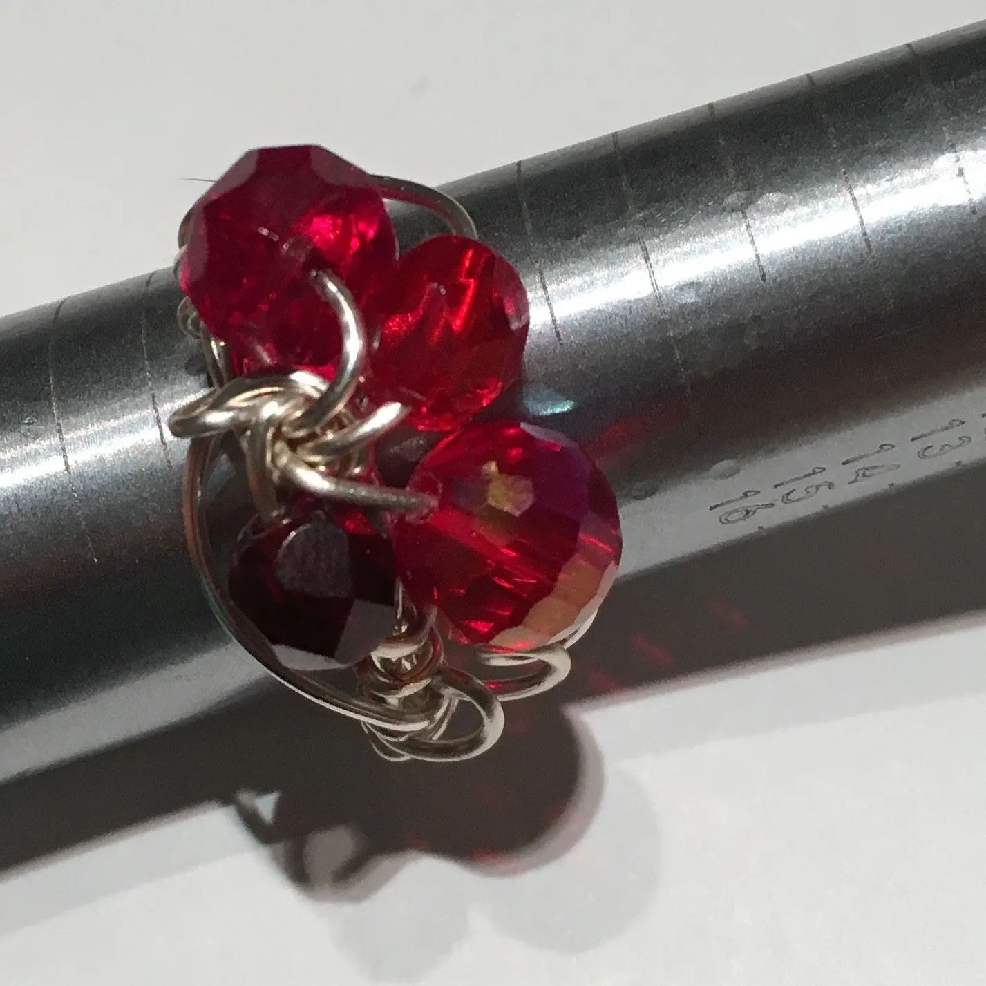 Red Cocktail Ring