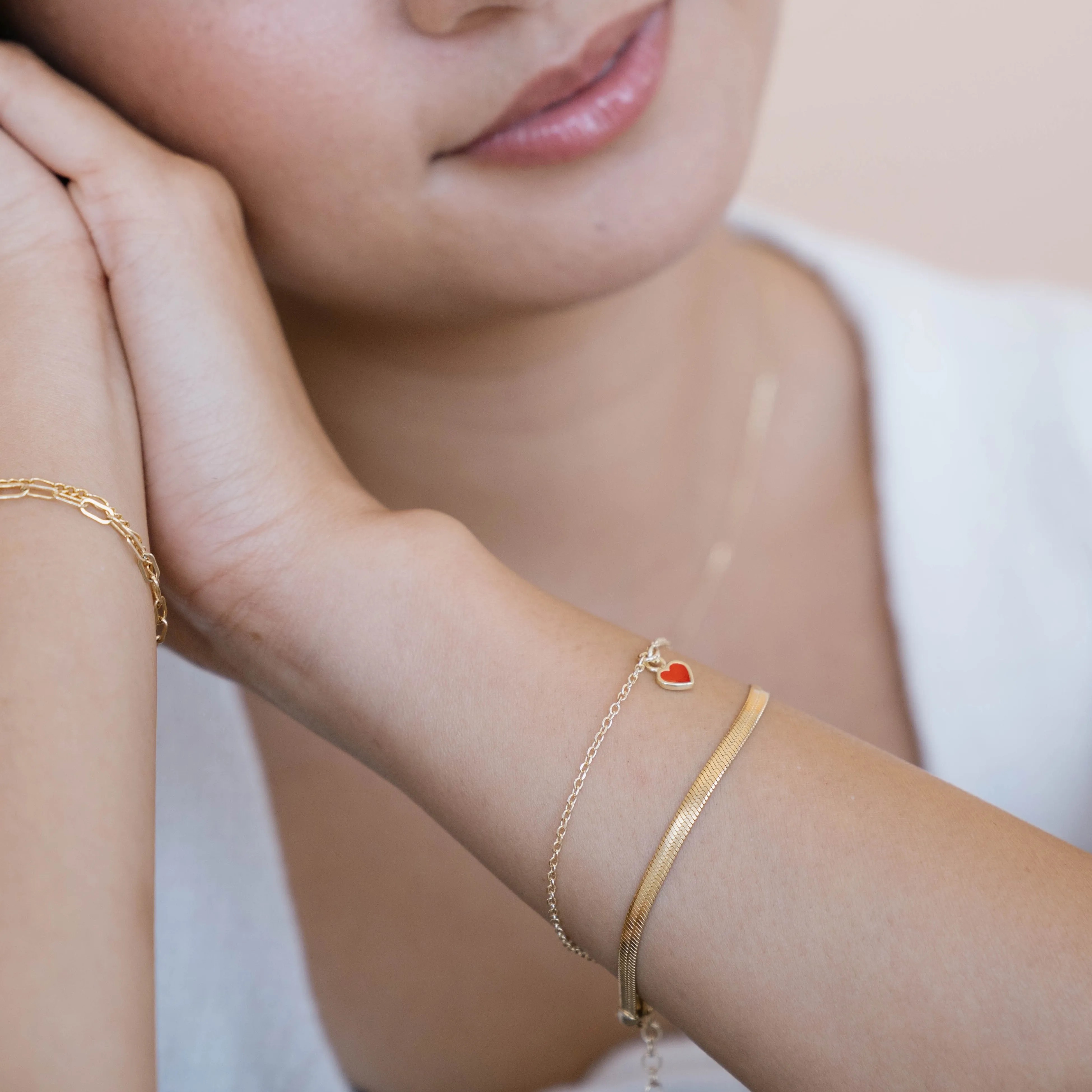 Red Heart Bracelet