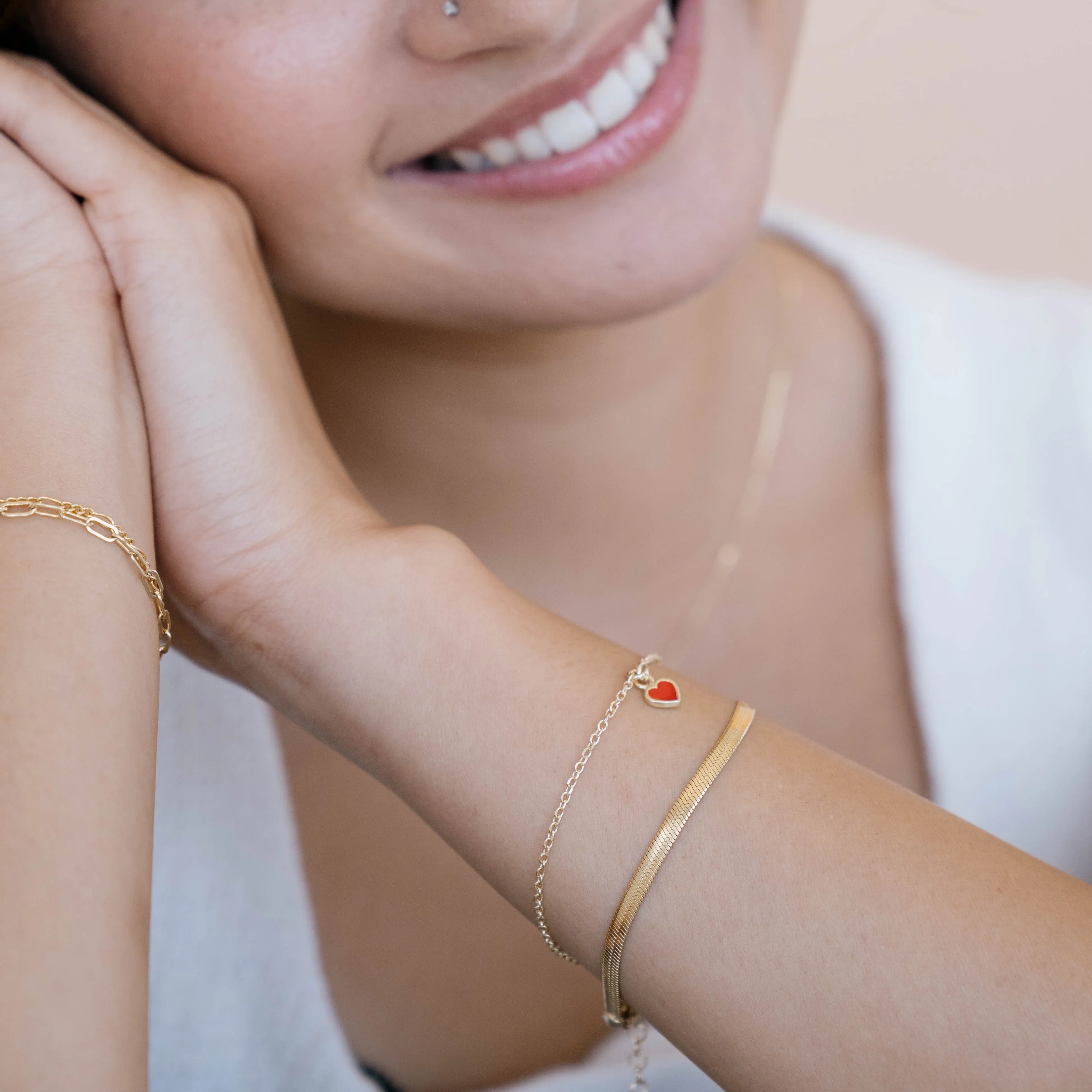 Red Heart Bracelet