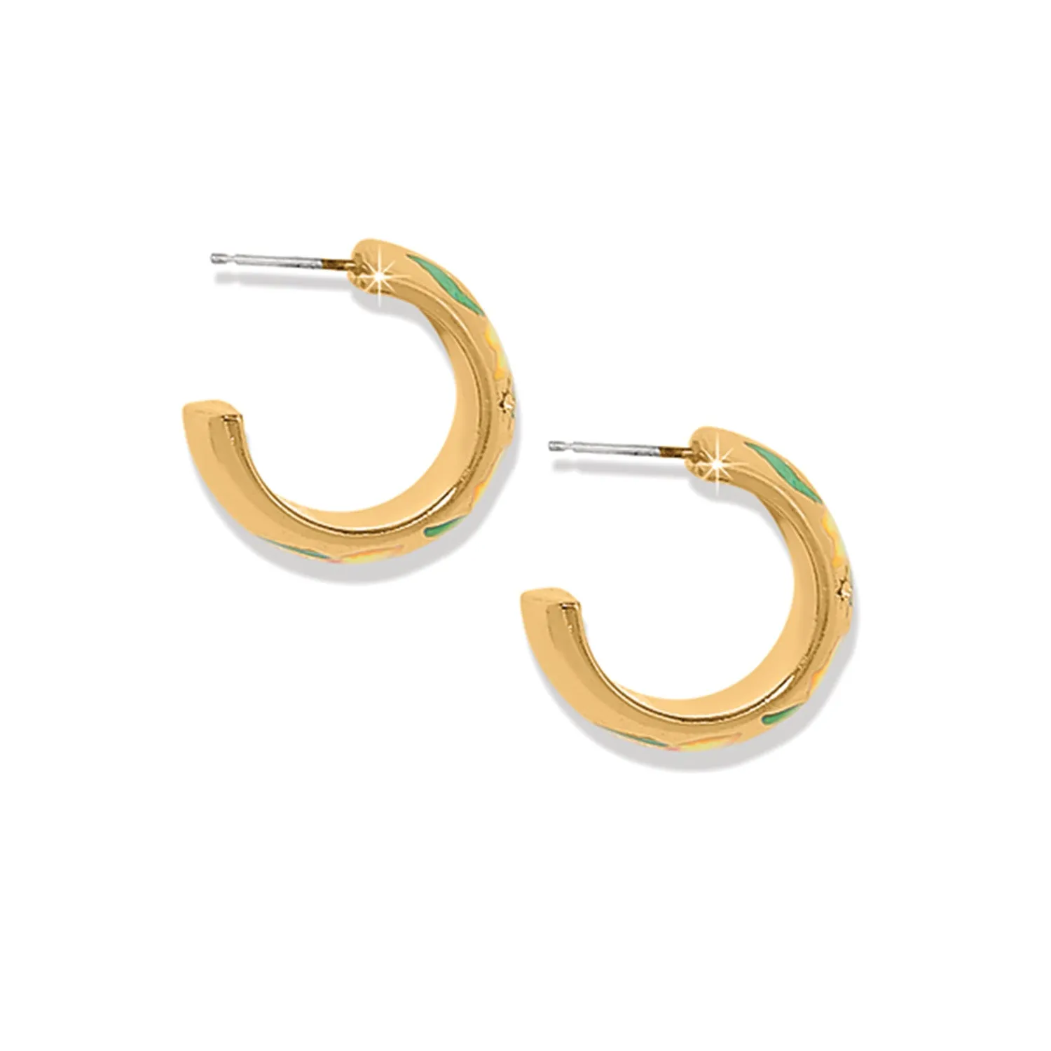 Reverie Flower Hoop Earrings - JA0125