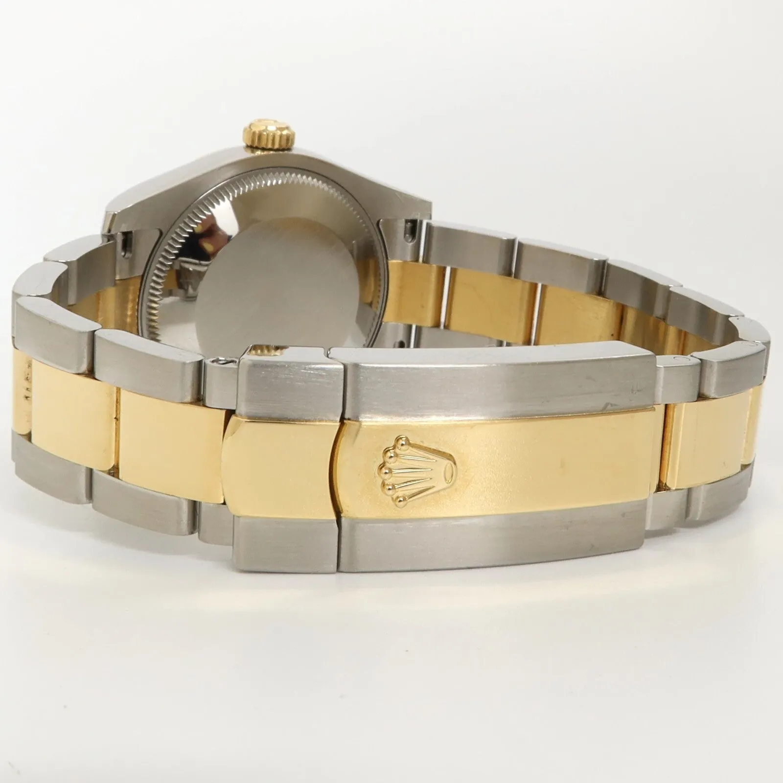 Rolex Datejust 31 18kt Yellow Gold & Stainless Steel Champagne Roman Dial 178273