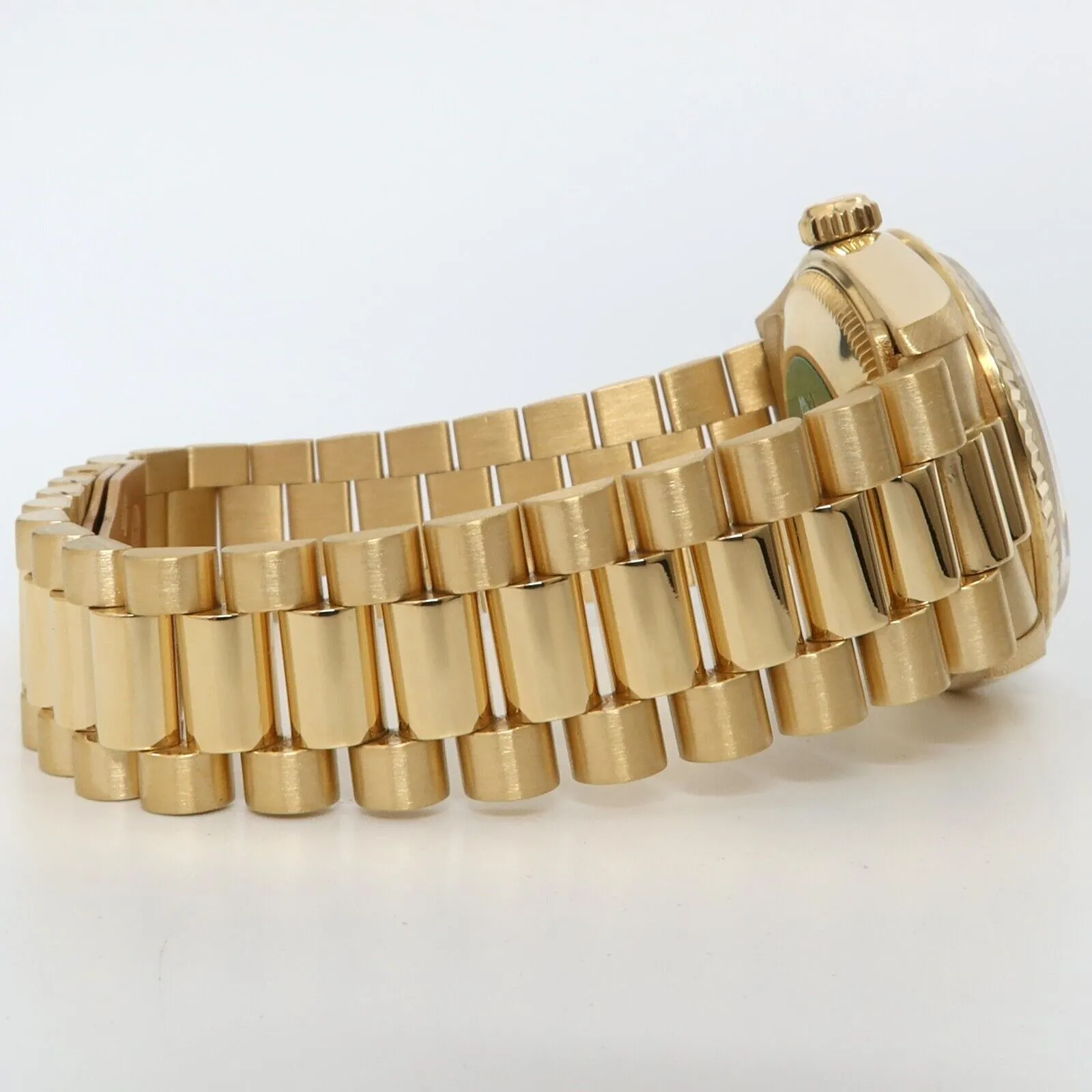 Rolex Datejust 31MM Solid 18kt Yellow Gold Mid-Size President Diamond 68278