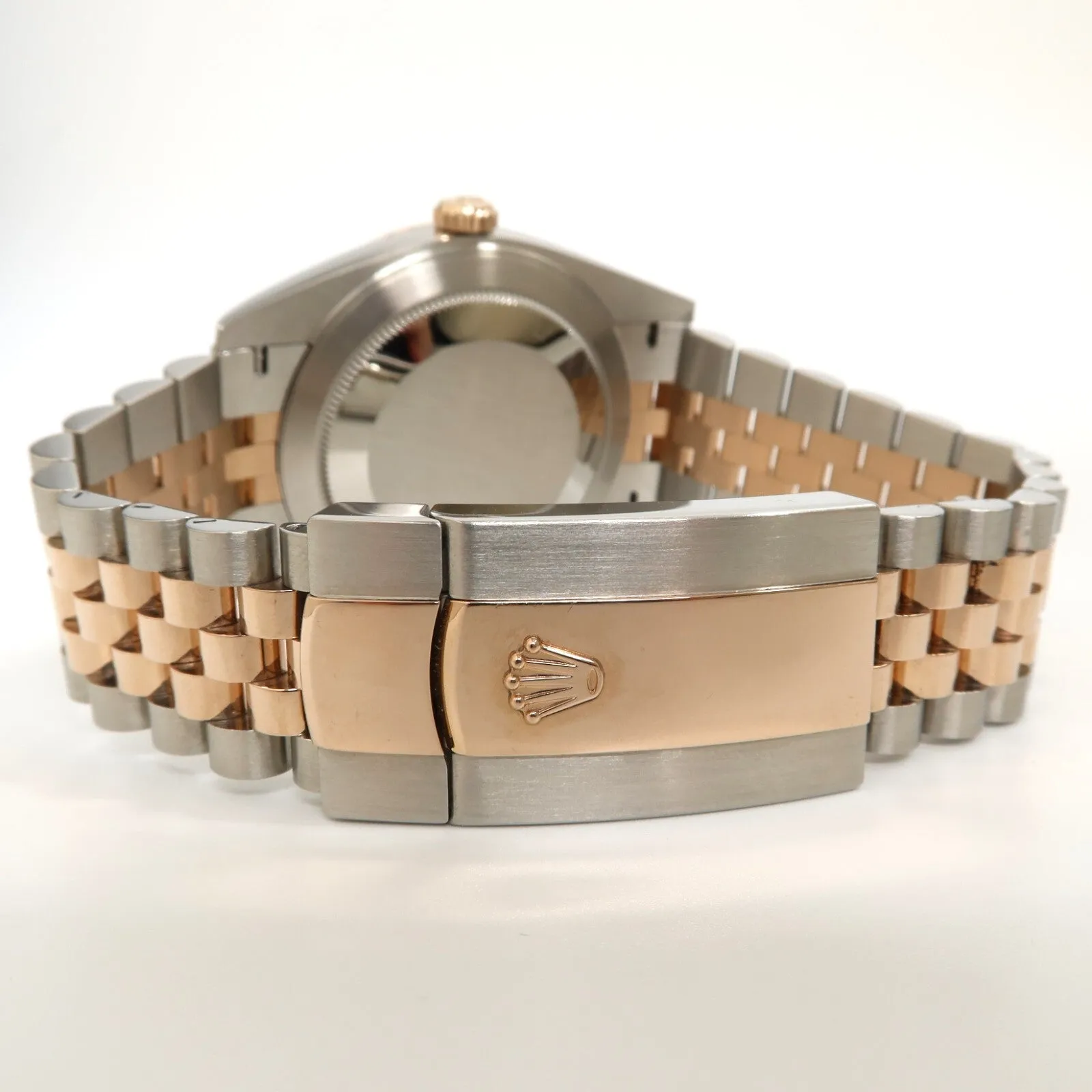Rolex Datejust 41 Chocolate Dial 18kt Rose Gold & Stainless Steel Jubilee 126331