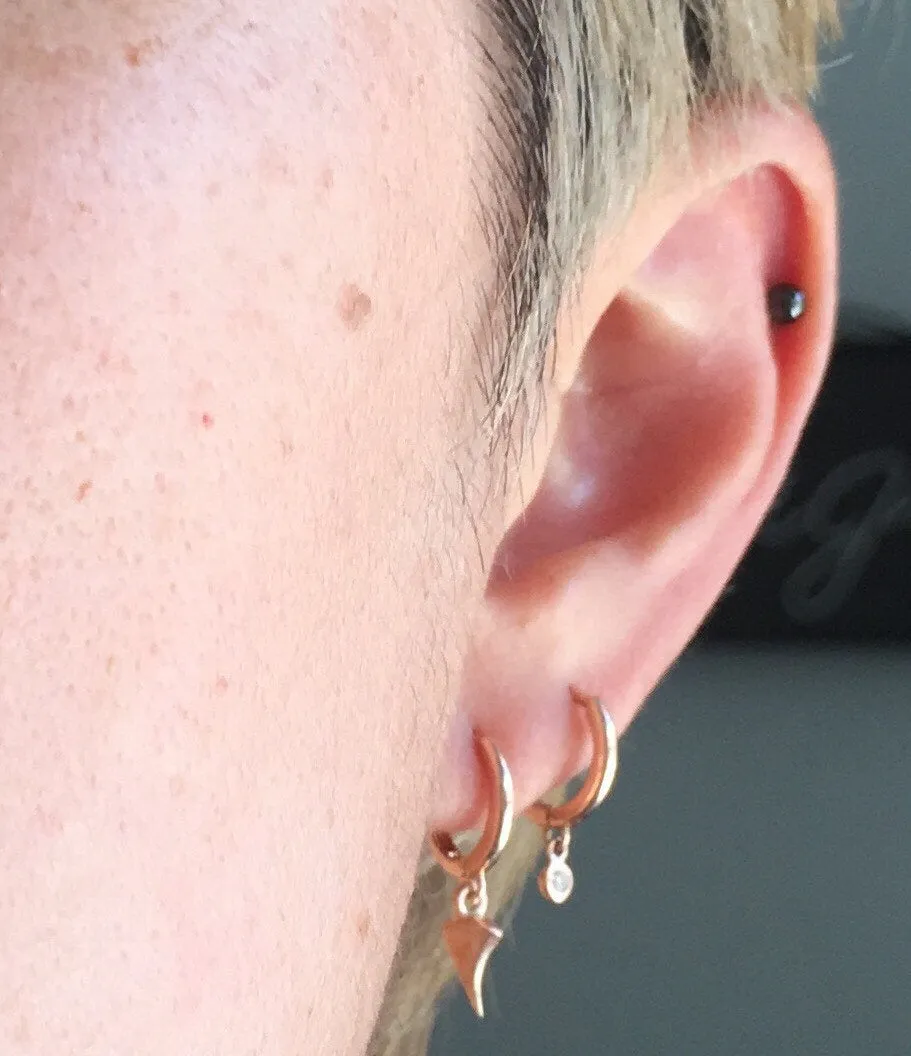 Rose Thorn Hoop