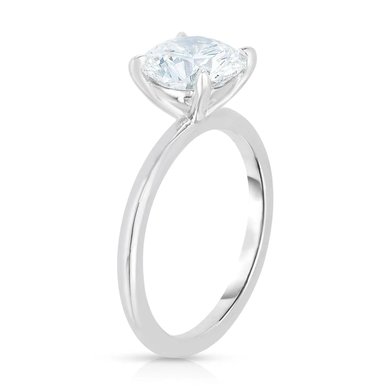 Round Cut 2.03 ct Diamond Engagement Ring