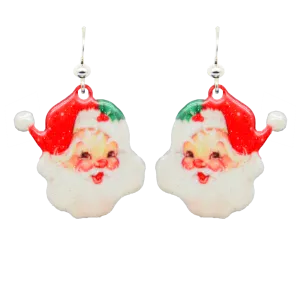 Santa Earrings