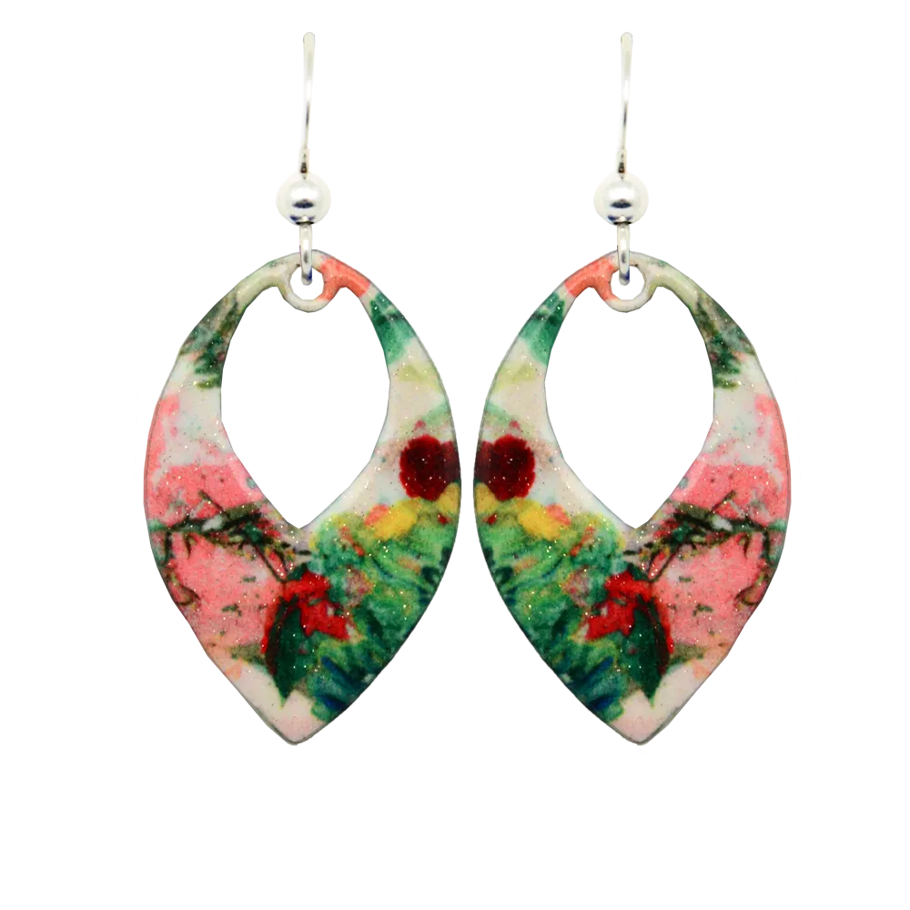 Shelter Open Leaf Earrings