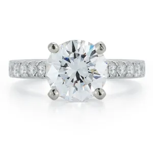 Signature Pave Diamond Engagement Ring