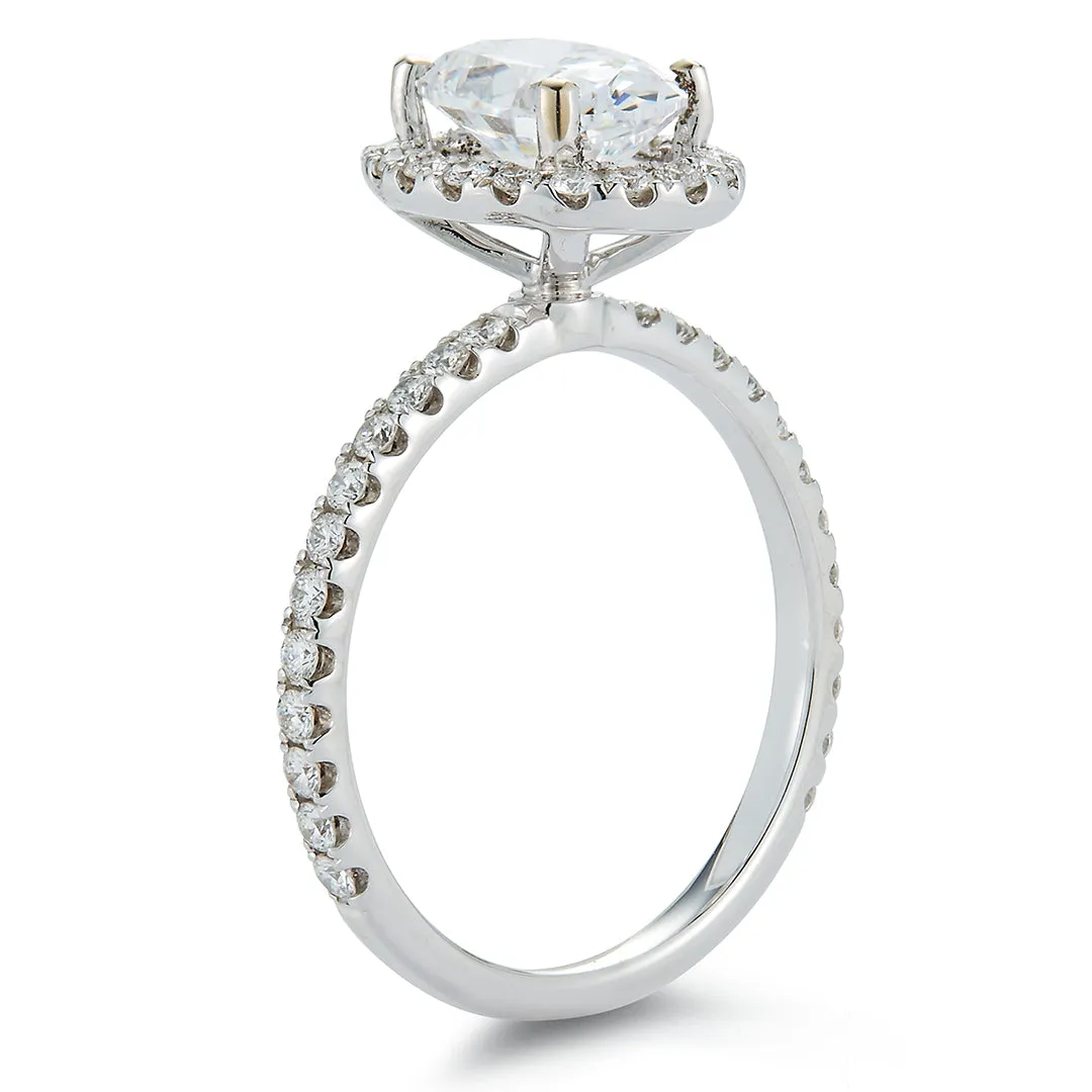 Signature "Madison" Pave Diamond Engagement Ring