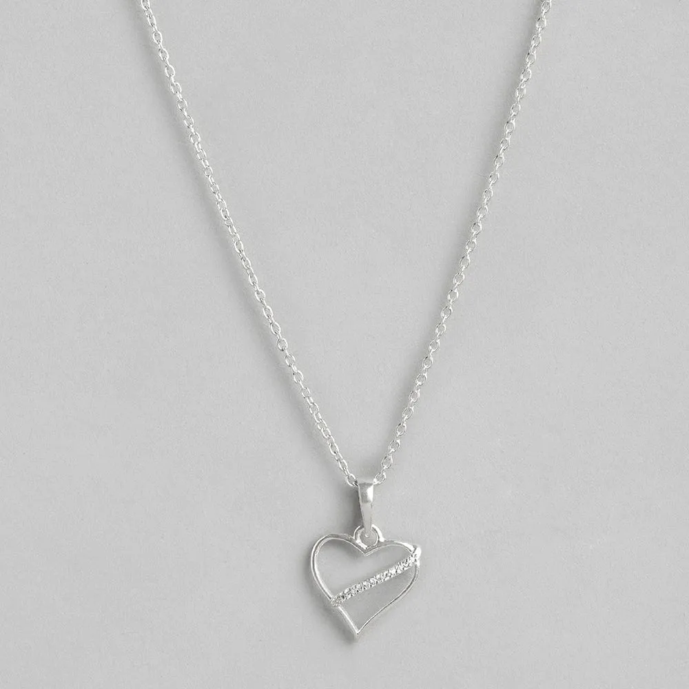 Silver Heart Necklace