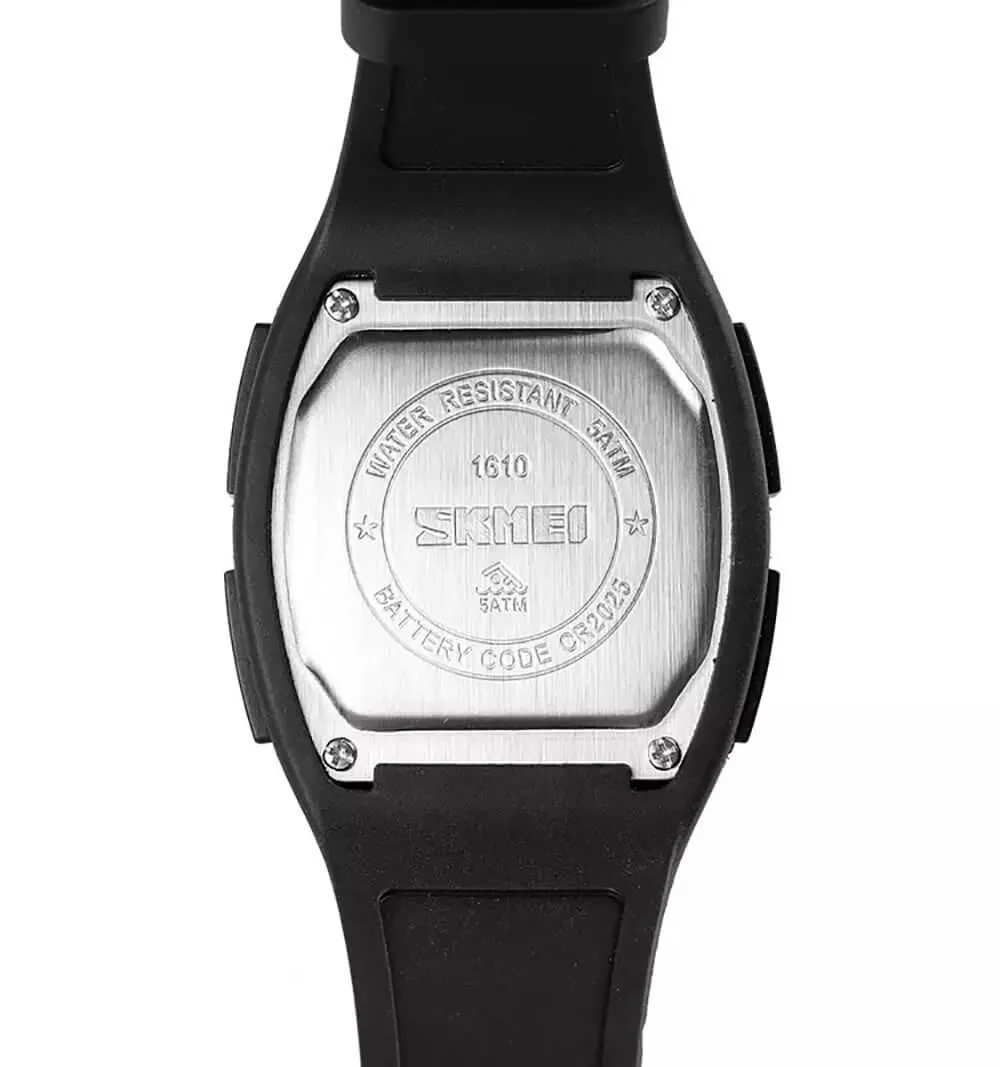 Skmei 1610 Original Digital Oval Shape Sport watch unisex watch for MEN & Women