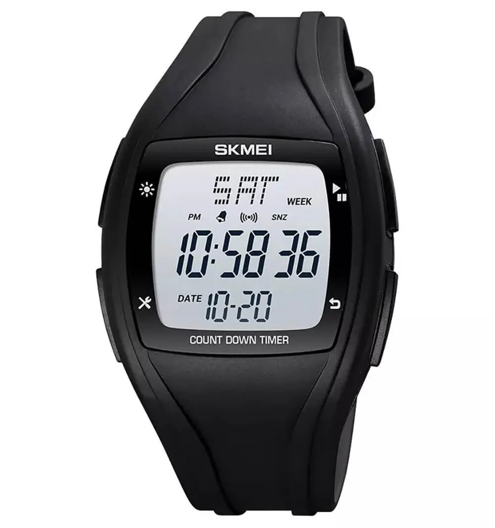 Skmei 1610 Original Digital Oval Shape Sport watch unisex watch for MEN & Women