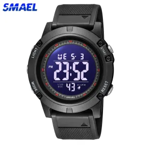 SMAEL Outdoor Sport Watches Waterproof Digital Watch For Men Fashion Led Light Stopwatch Multifunction Wrist Watch Men&#39;s Clock