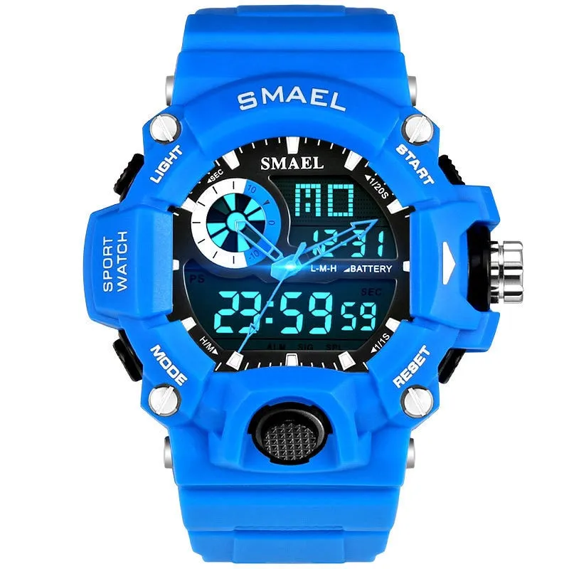 SMAEL Watches Men Military Army Watch Led Digital Mens Sports Wristwatch Male Gift Analog Shock Watch Relogio Masculino Reloj