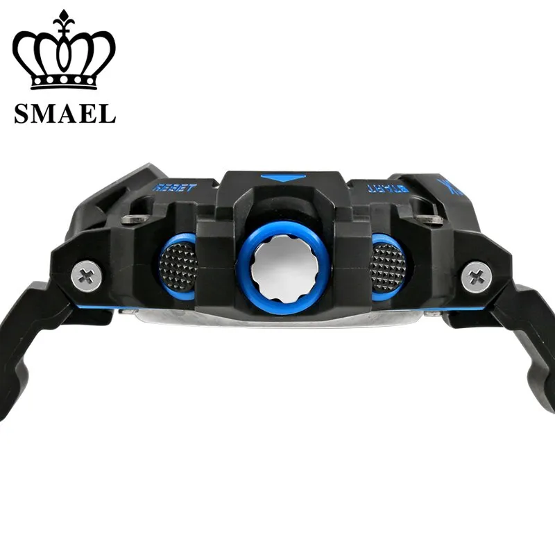SMAEL Watches Men Military Army Watch Led Digital Mens Sports Wristwatch Male Gift Analog Shock Watch Relogio Masculino Reloj