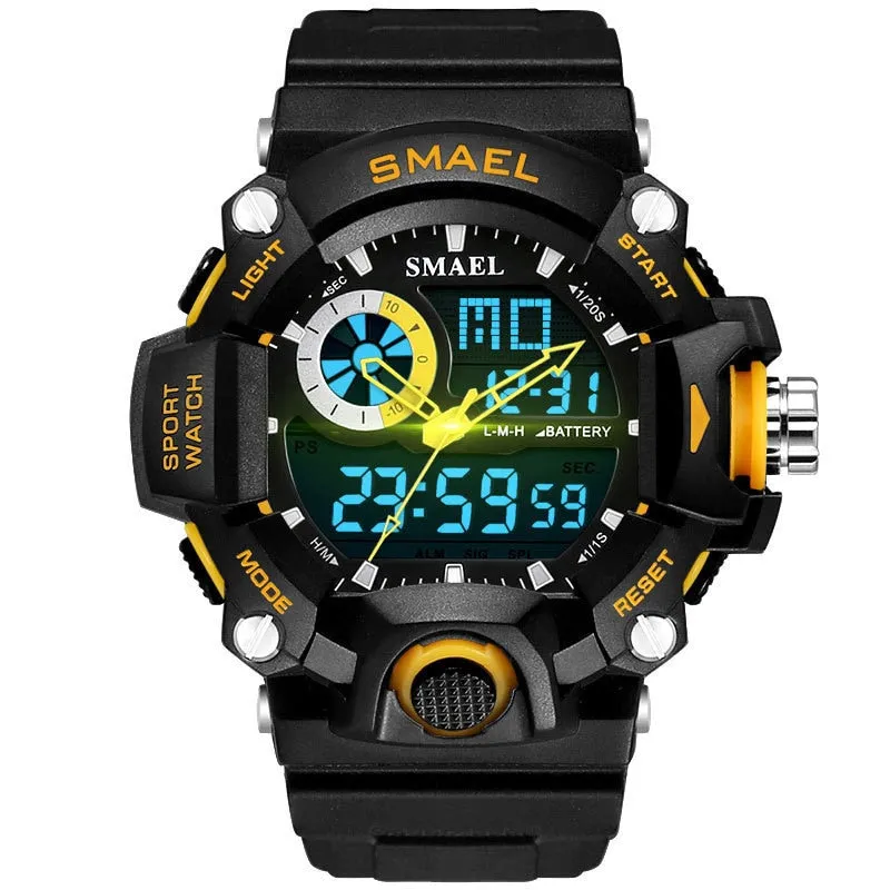 SMAEL Watches Men Military Army Watch Led Digital Mens Sports Wristwatch Male Gift Analog Shock Watch Relogio Masculino Reloj