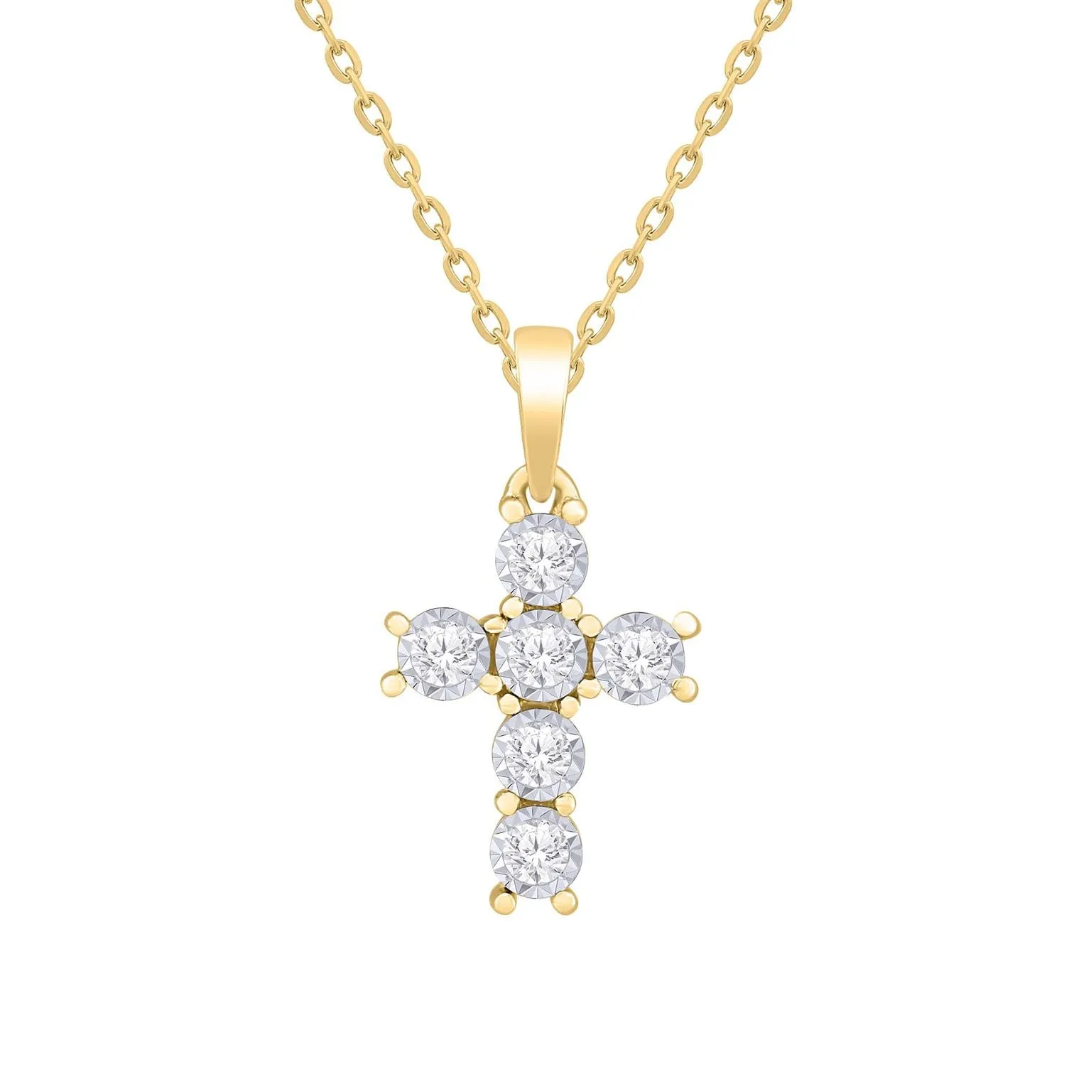 Small Diamond Cross