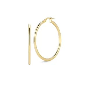 Small Gold Classic Hoop Earring