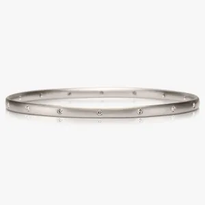 Sonoma Diamond Bangle in 18K Alpine Gold- 3.8mm