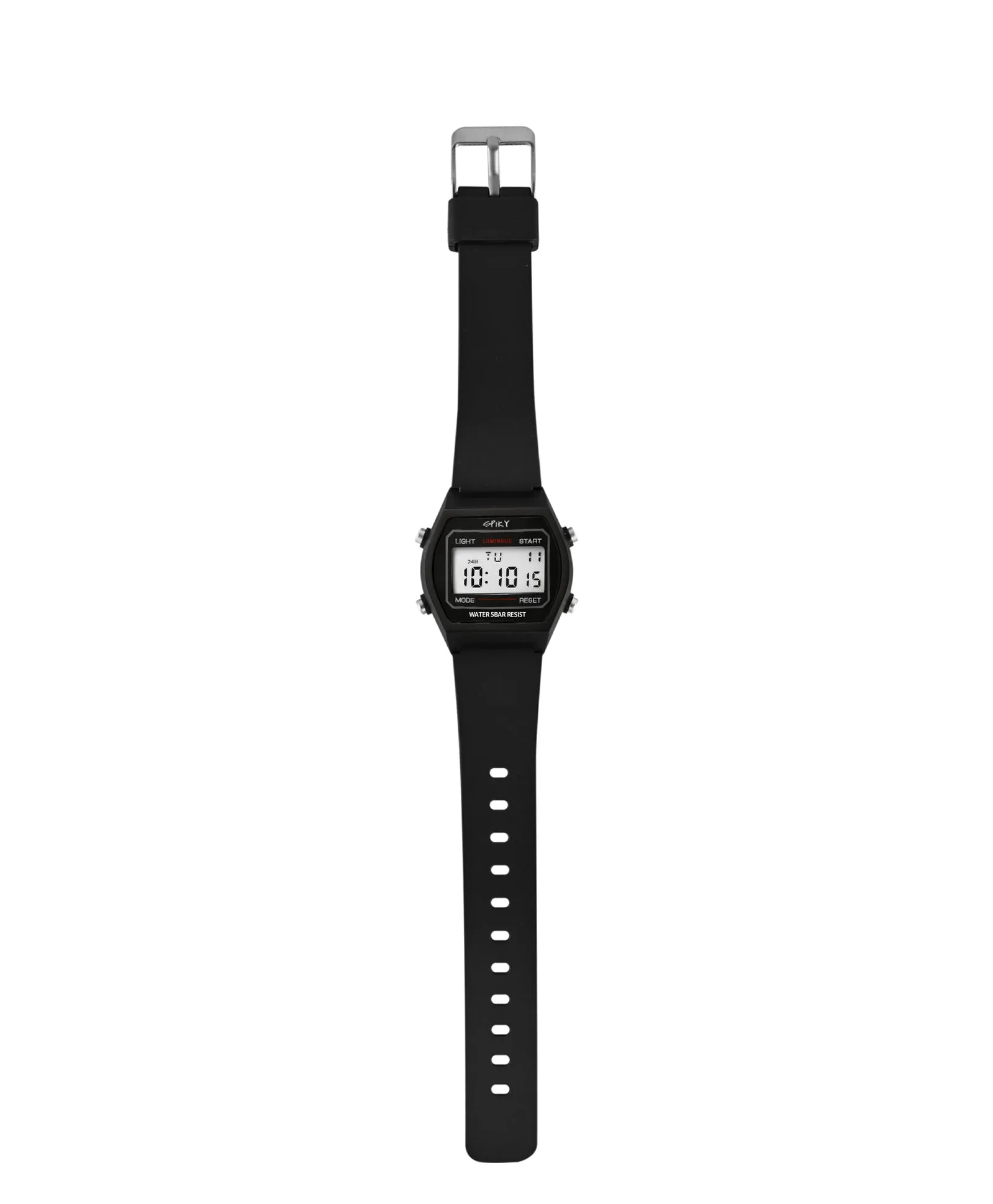 Spiky Eva25 Unique Printed Square Multi Functional Sports Digital Watch - Pink