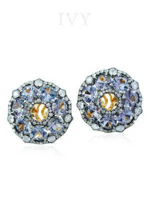 Spinel wreath Earrings