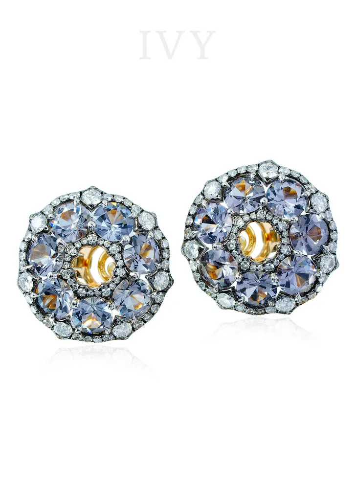 Spinel wreath Earrings
