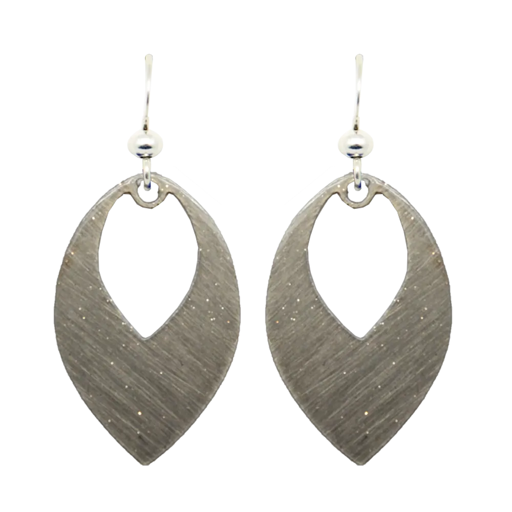 Stainless Open Leaf