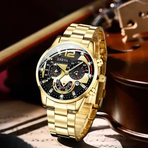 Stainless Steel Luxury Quartz Watches