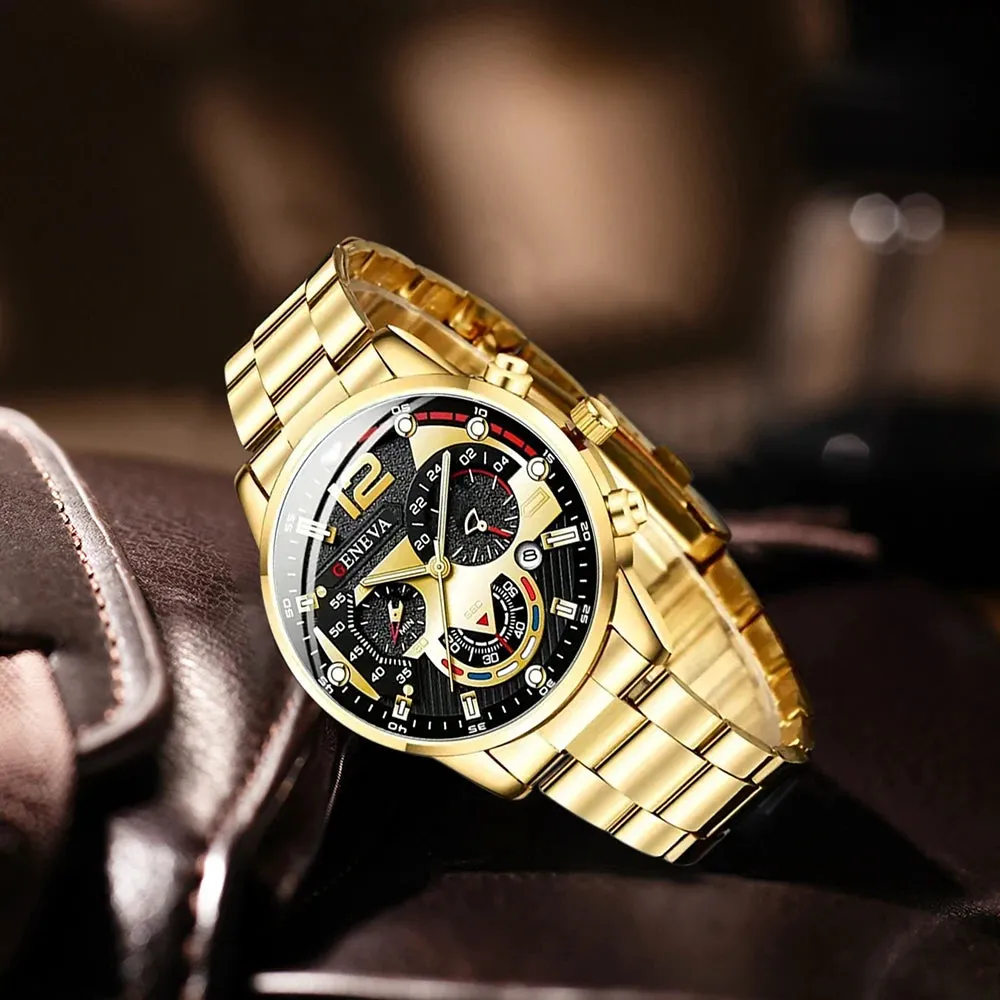 Stainless Steel Luxury Quartz Watches