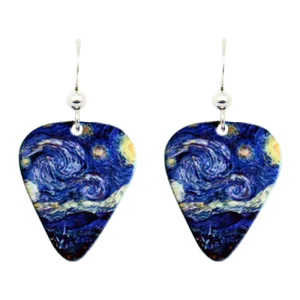 Starry Night Pick Earrings #1619