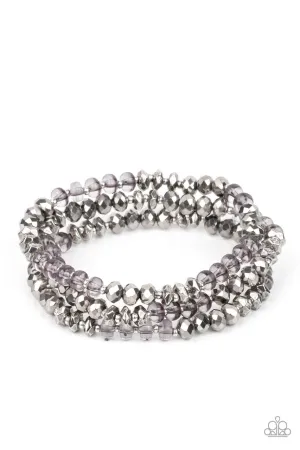 Stellar Strut Silver Paparazzi Bracelet