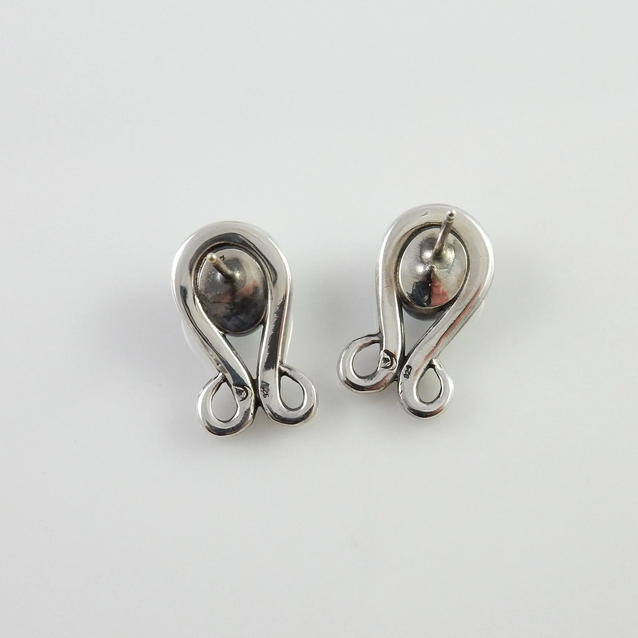 Sterling Silver Blue Topaz Earrings