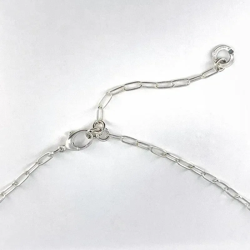 Sterling Silver Circle Necklace