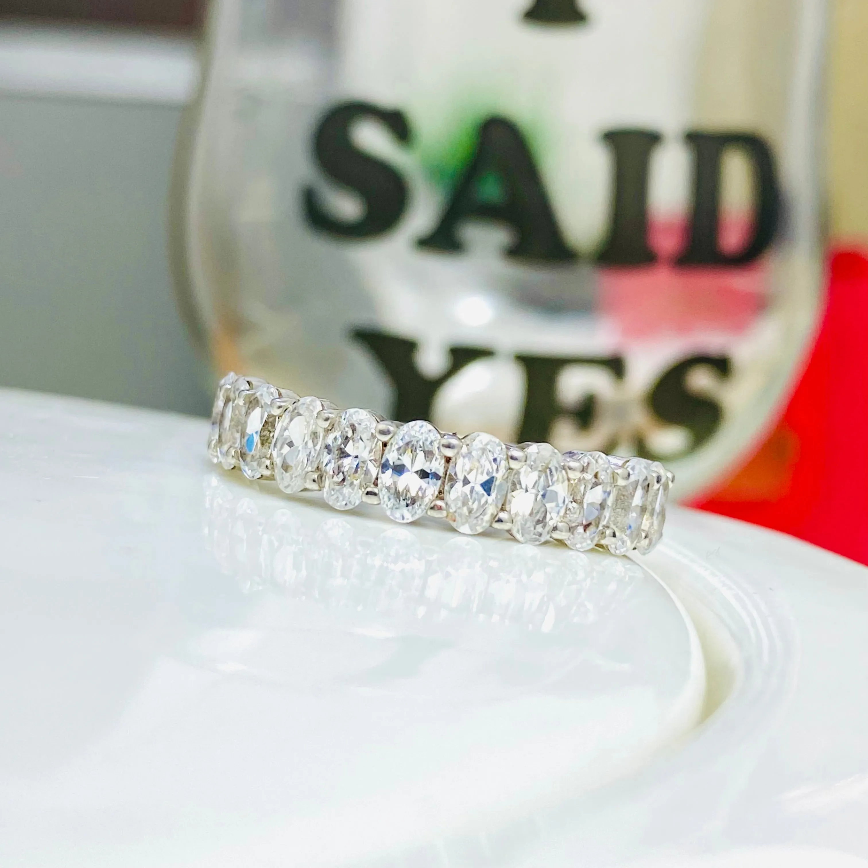 Sterling Silver Engagement Rings