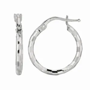 Sterling Silver Small Hoop Earrings