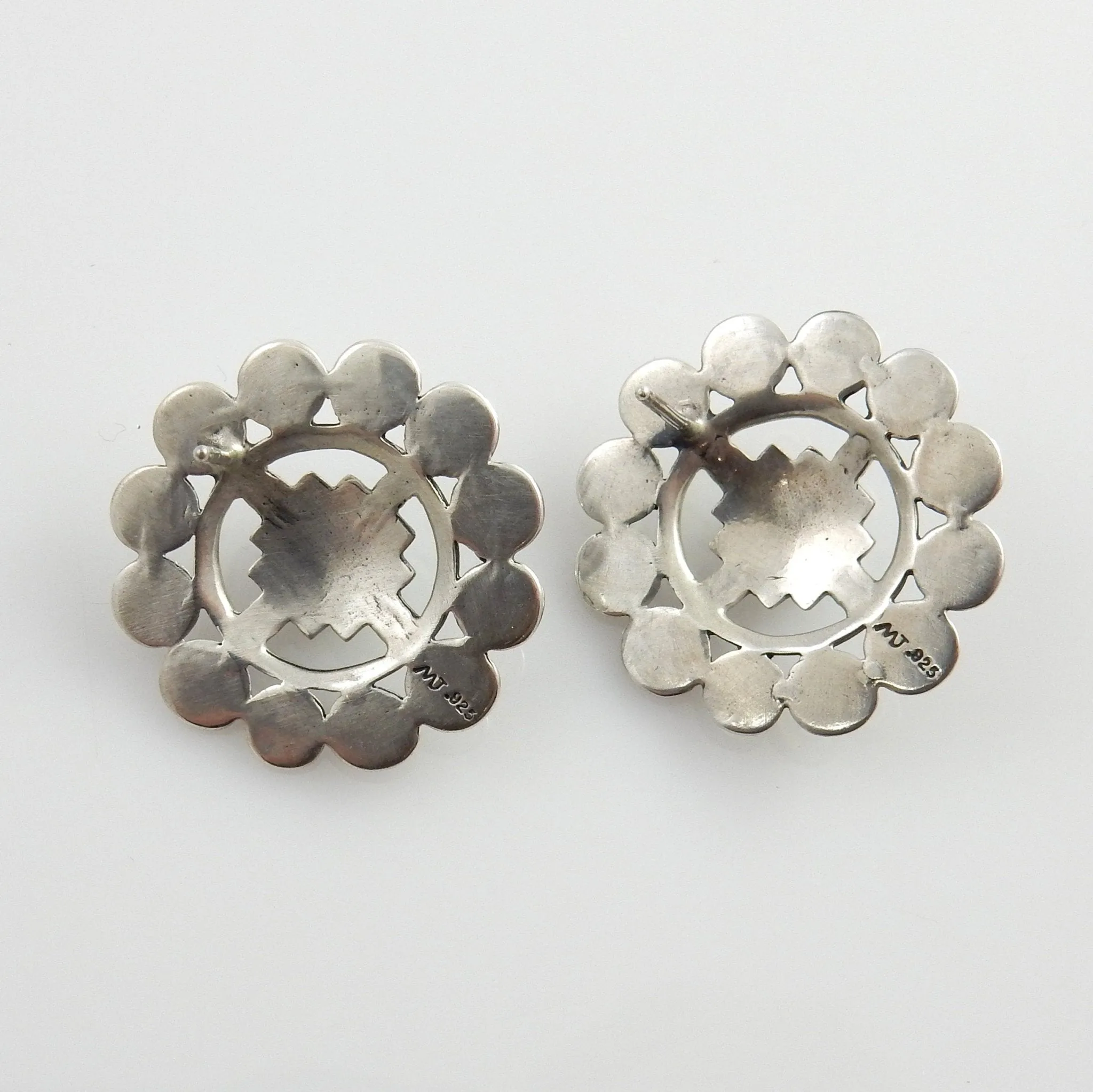 Sterling Silver Southwestern Turquoise Post Earrings