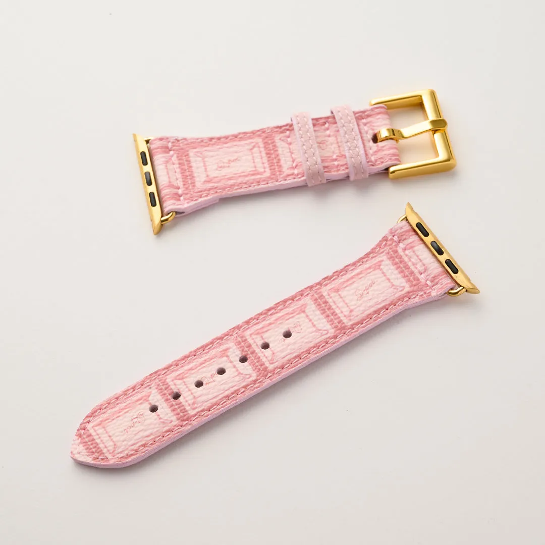 Strawberry Chocolate Leather Band for Apple Watch【Japan Jewelry】
