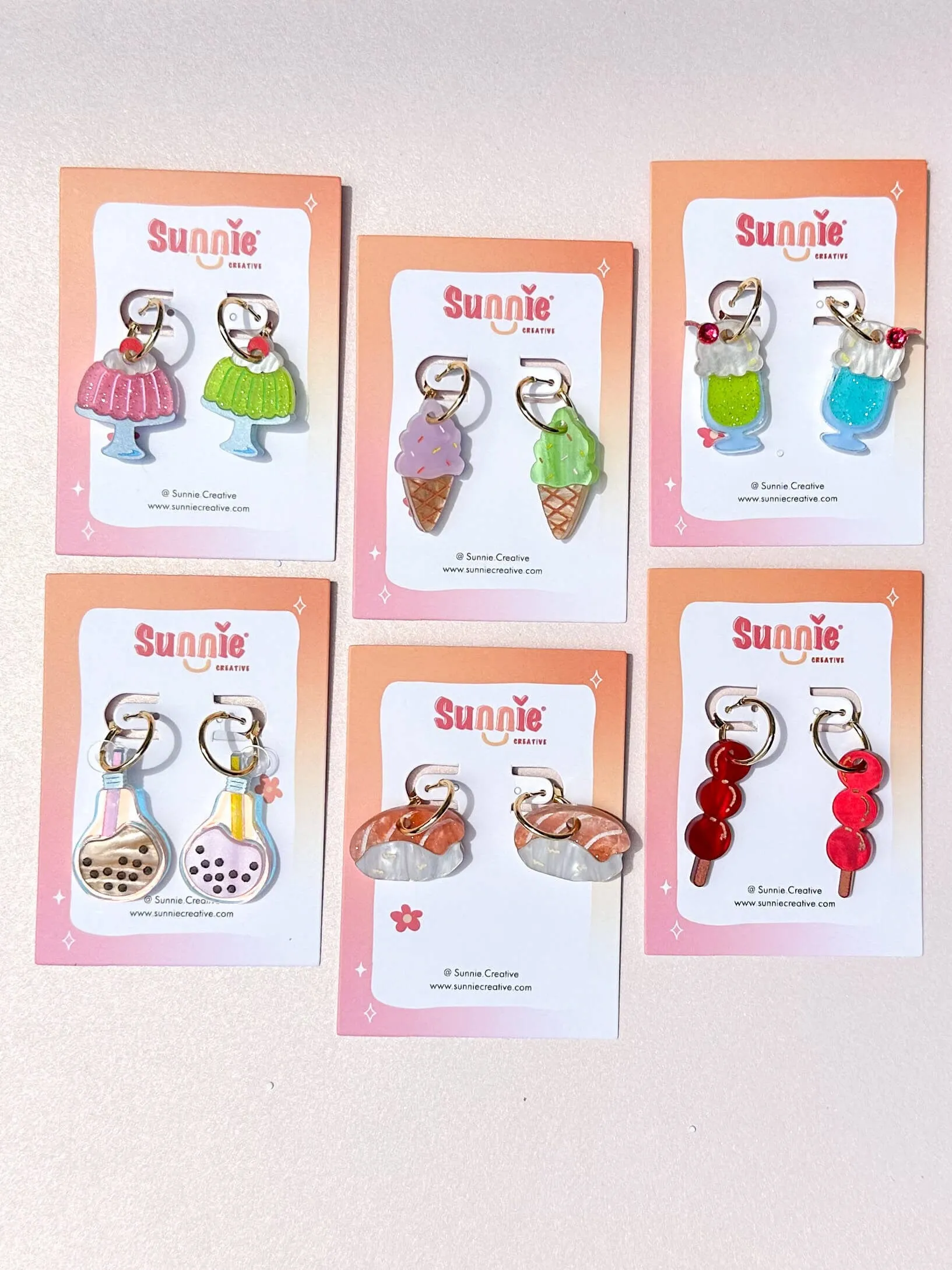 Sushi Earrings