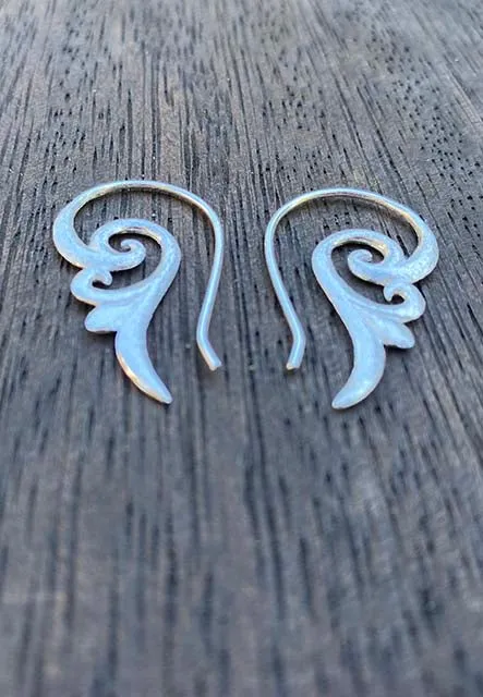 Swirl Earrings Small - DT69