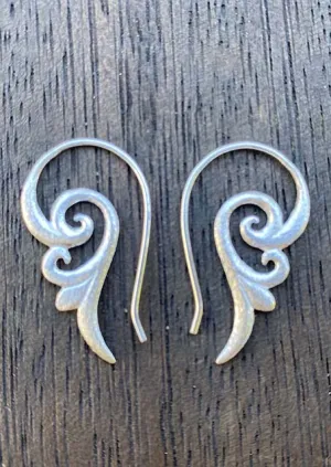 Swirl Earrings Small - DT69
