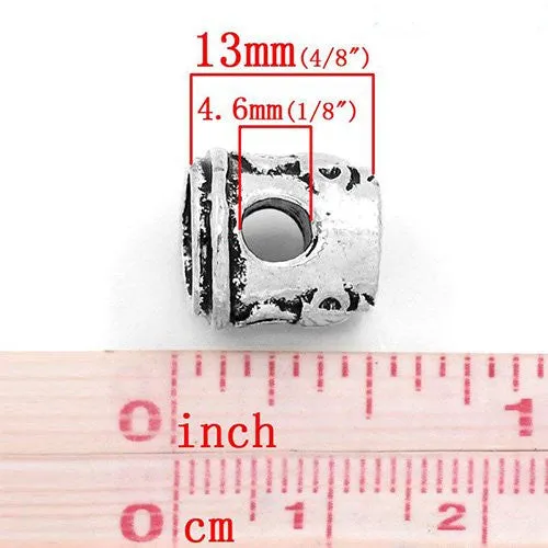 Teacup Spacer European Bead Compatible for Most European Snake Chain Bracelet