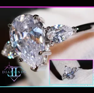 Teardrop Ring | Pear Shape Ring | Teardrop Engagement Ring | Tear Drop Ring | Engagement Ring