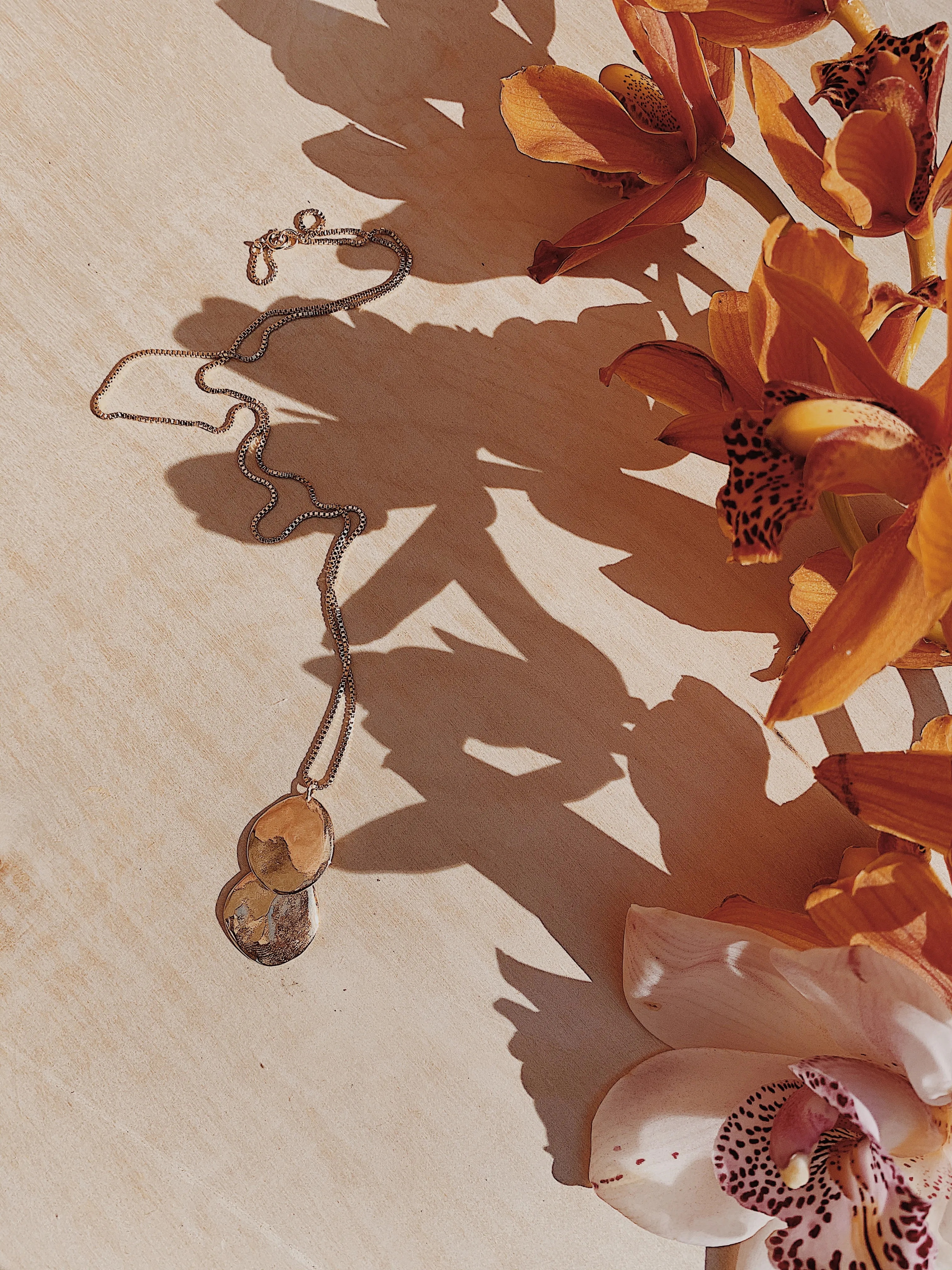 Terra Drop Necklace | Silver