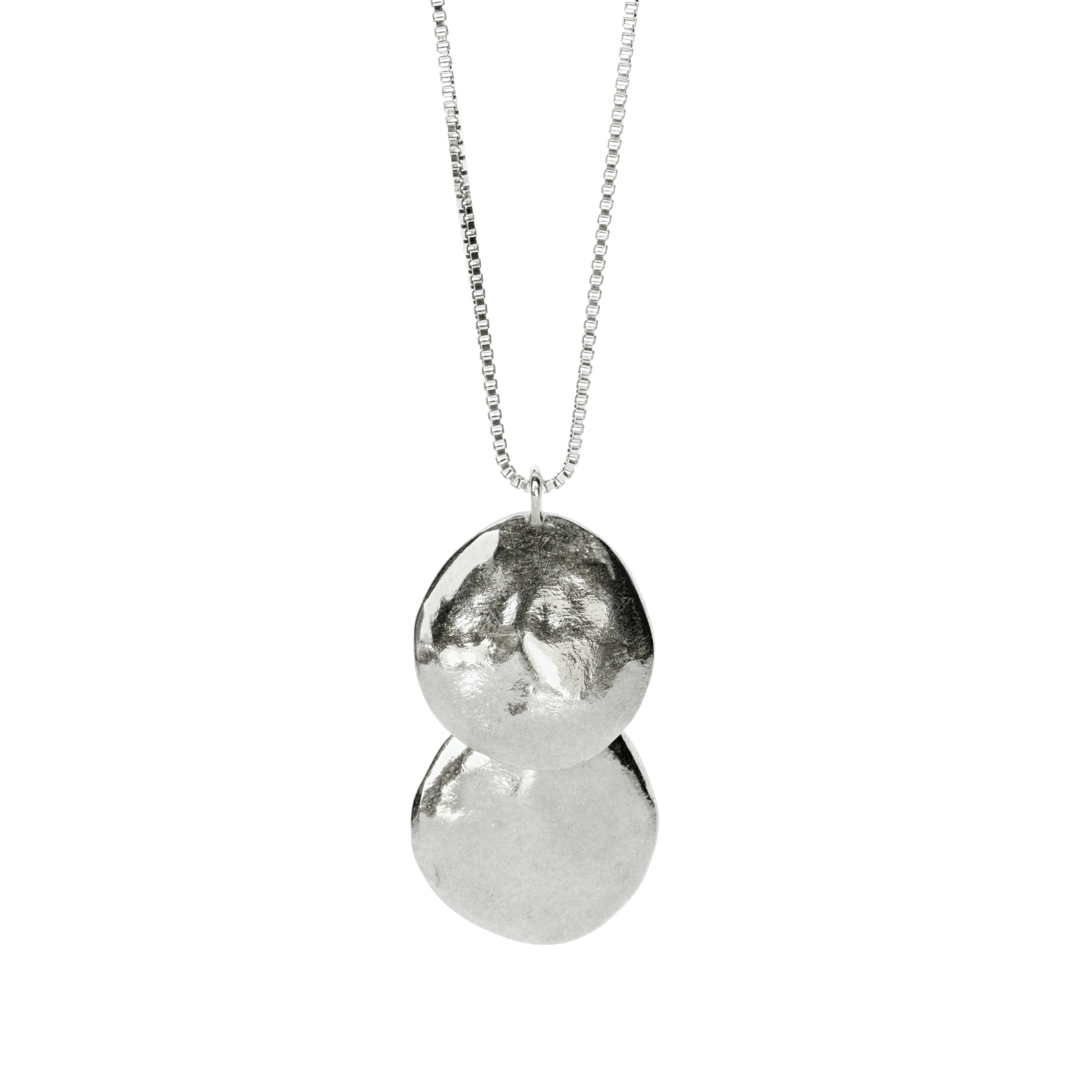 Terra Drop Necklace | Silver