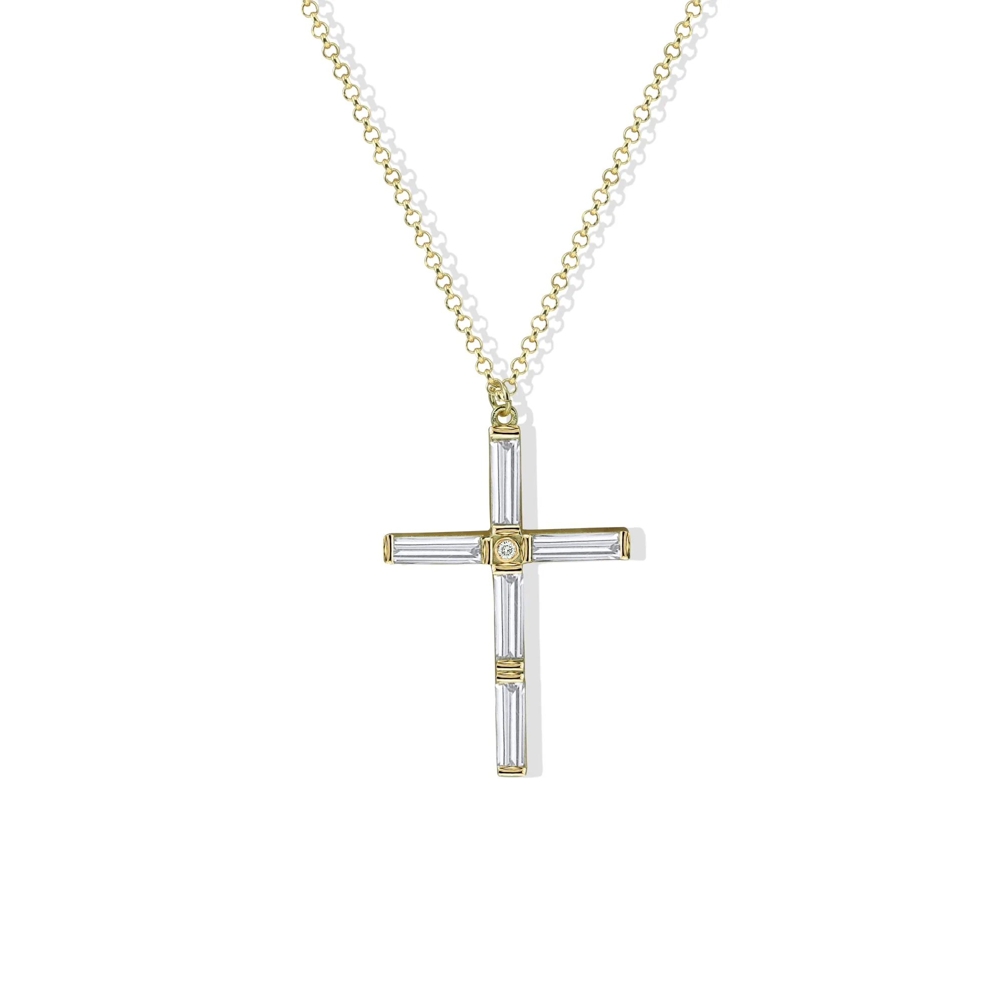 THE CELIA CROSS NECKLACE